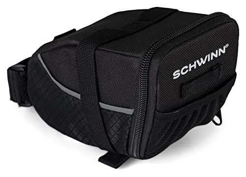 Schwinn Üniseks Bisiklet Çantası, Monte Edilmiş Aksesuarlar Bavul Postacısı, Siyah, Tek Boyut