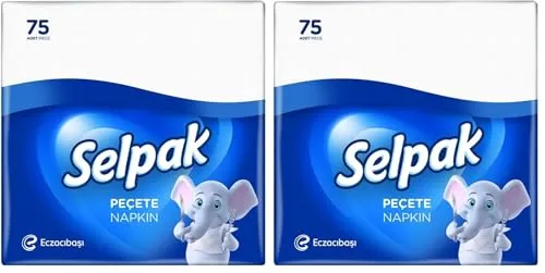 Selpak Klasik Peçete 75'li 2li paket