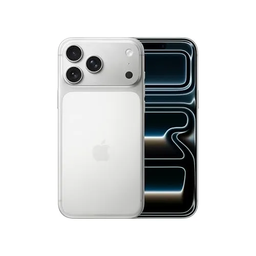 Apple iPhone 17 Pro Max 256 GB:ProMotion teknolojisine sahip 6.9 inç ekran, A19 Pro Çip, Bir iPhone’da Şimdiye Kadarki En İyi Pil Ömrü, Pro Fusion Kamera Sistemi, Center Stage Ön Kamera;Gümüş Rengi