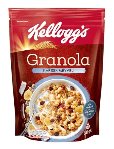 Kellogg's Granola Meyveli 340 Gr