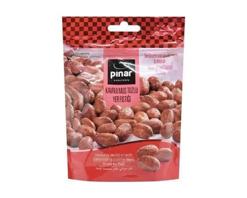 Pınar Kuruyemiş Yer Fıstık İçi Tuzlu 70 gr