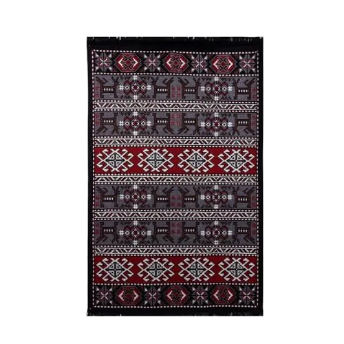 Bigghome Kilim, Makinede Yıkanabilir, Modern Desenli, 120 * 180 cm, SA25HC