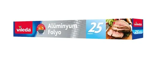 Vileda Alüminyum Folyo 25 mt, 25 Metre