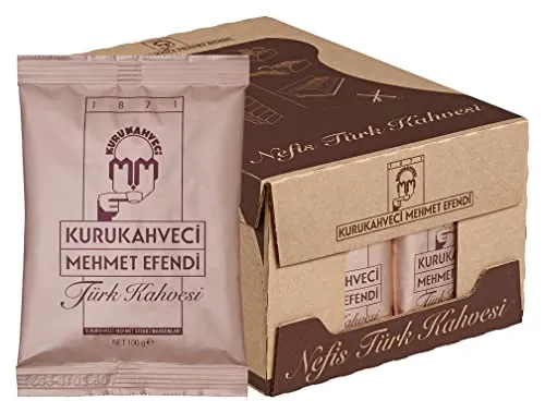 Kurukahveci Mehmet Efendi Türk Kahvesi 100 Gr x 25'li