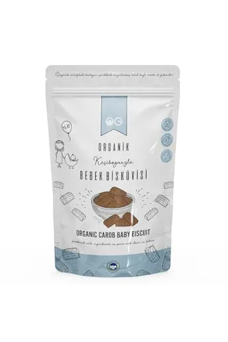 OG Organik Keçiboynuzlu Bebek Bisküvisi 150 Gr +6 Ay