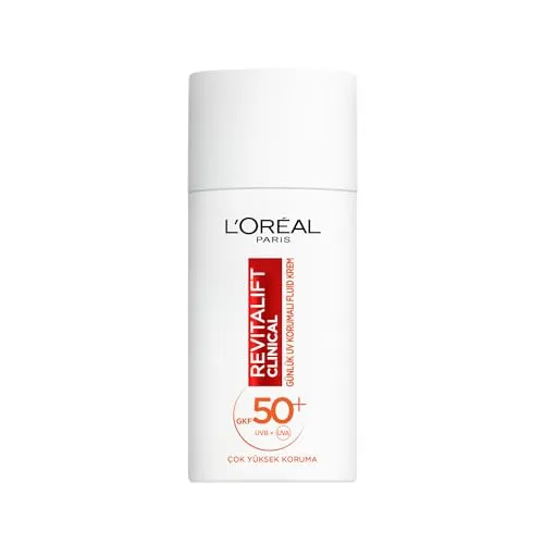 L'Oreal Paris Revitalift Clinical SPF 50+ Günlük Yüksek UV Korumalı Yüz Güneş Kremi 50 ml