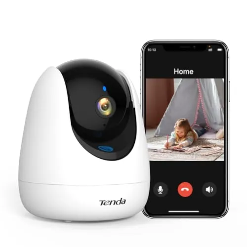 TENDA CP3 PRO 3MP Pan/Tilt 2K 360° Kablosuz Güvenlik kamerası