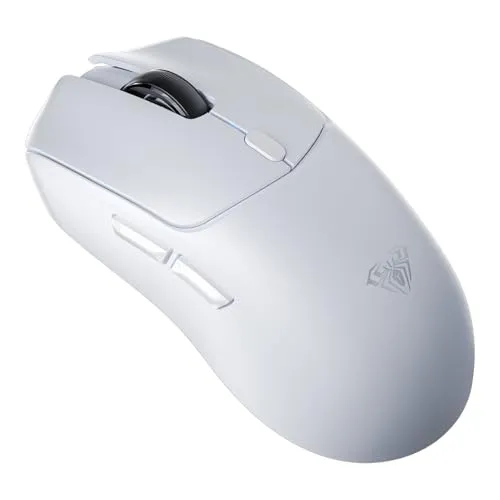 Aula SC580X Kablolu ve Kablosuz Gaming Oyuncu Mouse Beyaz PAW3395 Sensör 10000 DPI 1000Hz Hafif