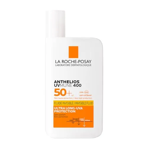 LA ROCHE-POSAY Anthelios UVmune 400 Fluid İnvisible SPF50+ Güneş Kremi 50 ml
