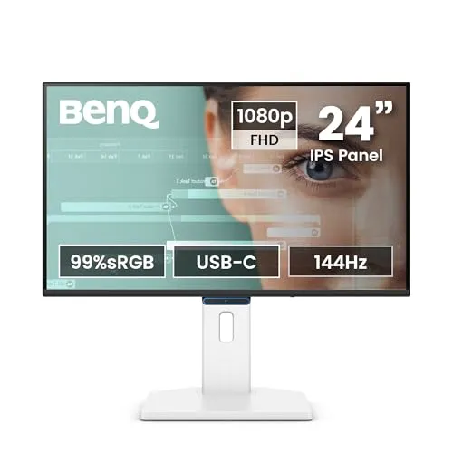 BenQ GW2490TC 23.8'' IPS Full HD 144Hz HDMI DP USB-C MM Pivot Asonsörlü EyeCare Ev Ofis Monitörü