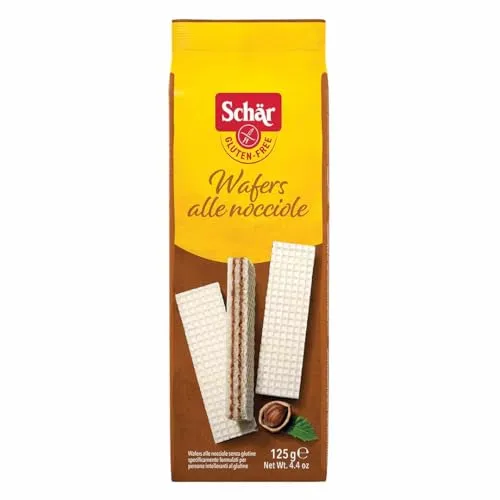 Schar Wafers Alla Nocciole Glutensiz Fındıklı Gofret 125 gr