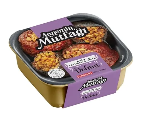 DARDANEL Annemin Mutfağı Hazır Yemek Kuru Dolma Patlıcan, Biber 200 gr