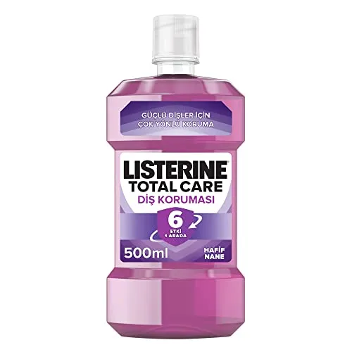 Listerine Total Care Diş Koruması 6 Etki 1 Arada Ağız Bakım Suyu 500 Ml