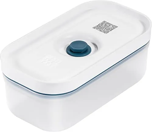ZWILLING Fresh & Save Vakumlu Saklama Kabı, S, Plastik, Yari Şeffaf Akdeniz Mavisi