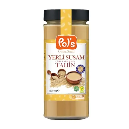 Pol'S Freeze Fresh Yerli Susam Serisi Çifte Kavrulmuş Tahin 500 G