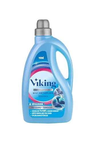 Viking Technopower Sıvı Çamaşır Deterjanı Hassas 2.7 lt