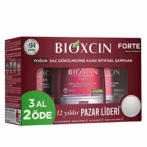 Bioxcin Forte Şampuan 300ml 3al2 Öde