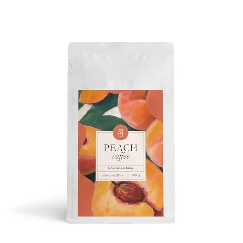 Mim and More Peach Coffee - Şeftali Aromalı Kahve Filtre Kahve, 200 Gr