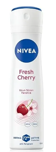 Nivea Fresh Cherry Kadın Sprey Deodorant, 150 ml