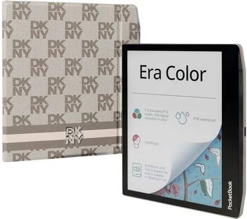 PocketBook Era Color E-Reader 7" E-Ink 32 GB Bluetooth Bej Çatı Paketi DKNY
