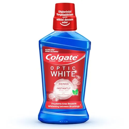 Colgate Optic White Beyazlatıcı Ağız Bakım Suyu 500 ml